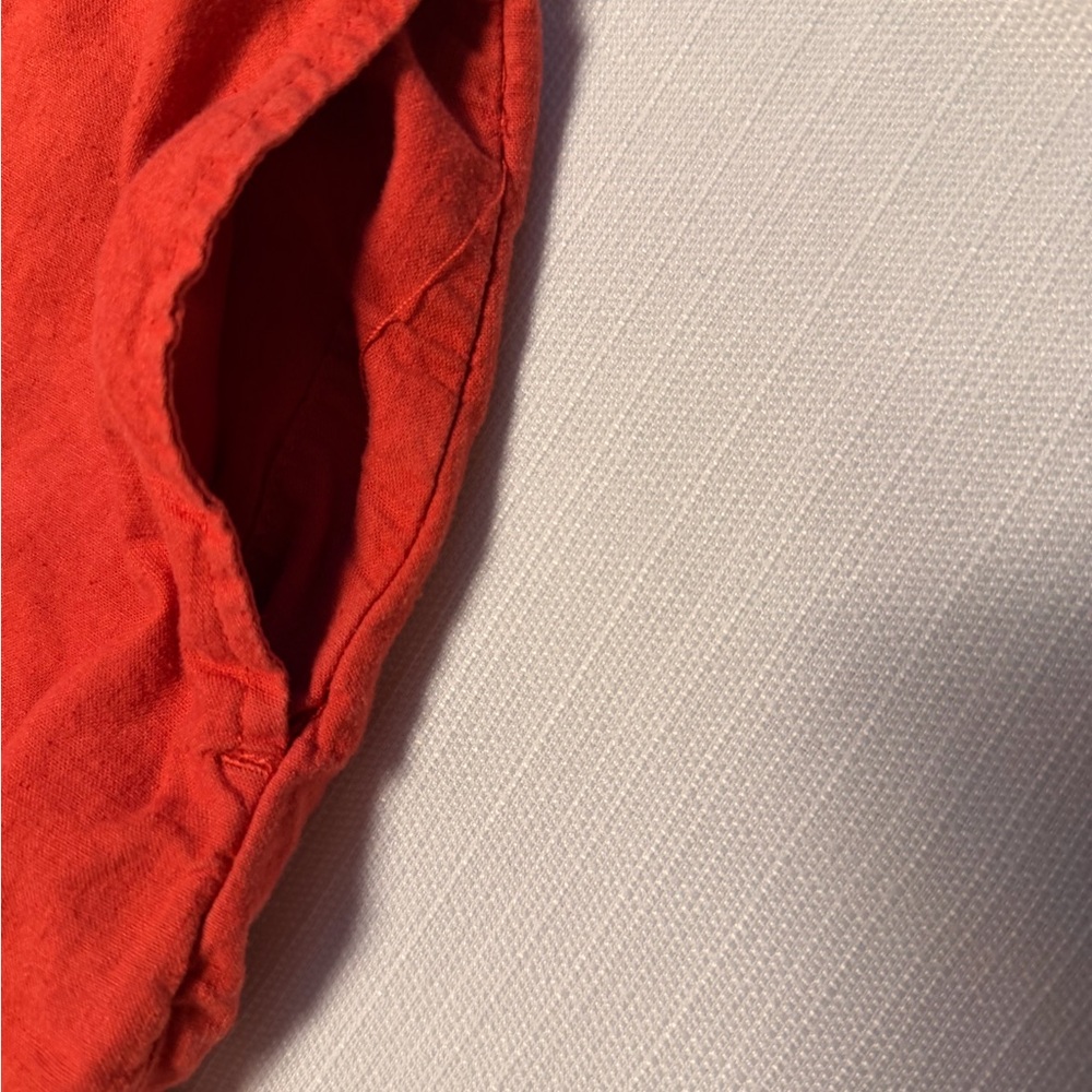 Abercrombie & Fitch Vibrant Red Textured Dress - Picture 8 of 9